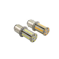 Boat Led Bulb, 2.5 watts - 10-30 volts - BA15S - White - D22*46mm - 15D-36L-BA15S-W - AZLED